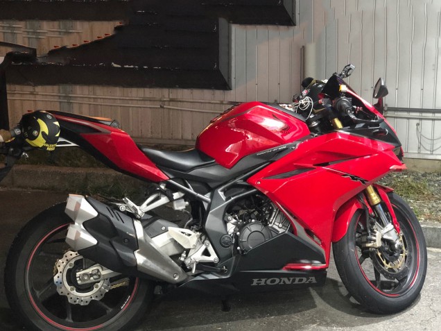 Erschwingliche Honda CBR250RR Motorrad Verkleidung 2017-2022 - Rot Matt Schwarz