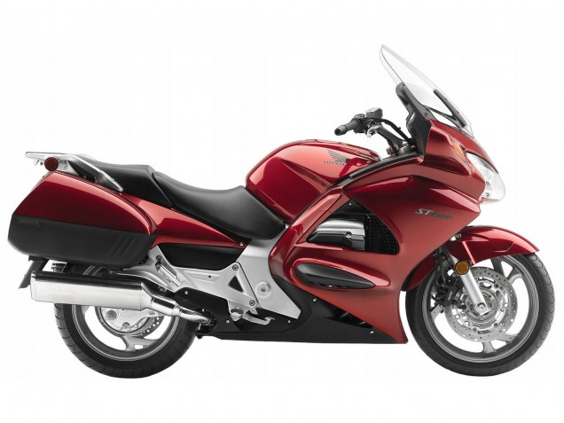 Erschwingliche Honda ST1300 Motorrad Verkleidung 2002-2016 - Dunkel Rot
