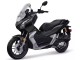 Erschwingliche Honda ADV150 Motorrad Verkleidung 2018-2021 - Silber Matt Schwarz
