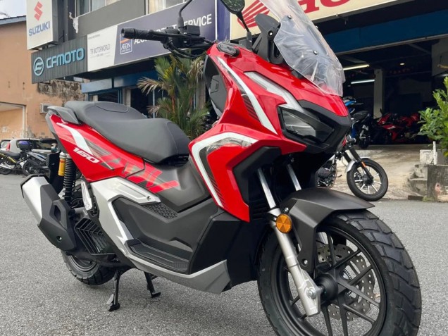 Erschwingliche Honda ADV160 Motorrad Verkleidung 2022-2024 - Rot Weiss Schwarz