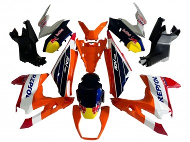 Erschwingliche Honda ADV160 Motorrad Verkleidung 2022-2024 - Orange Weiss Rot Blau Repsol Red Bull
