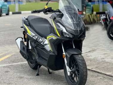 Erschwingliche Honda ADV160 Motorrad Verkleidung 2022-2024 - Silber Gelb Matt Schwarz
