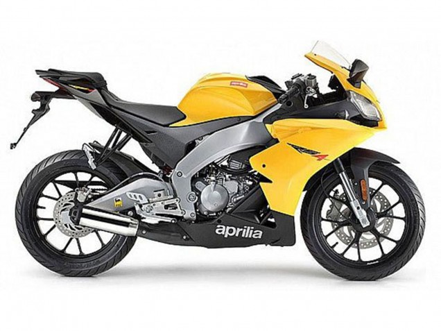 Erschwingliche Aprilia RS4 50 125 Motorrad Verkleidung 2012-2018 - Gelb