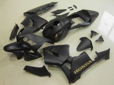 Erschwingliche Honda CBR600RR Motorrad Verkleidung 2003-2004 - Matt Schwarz Gold Aufkleber