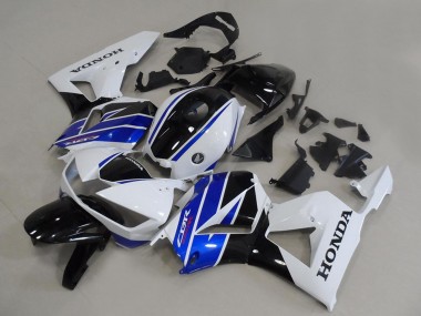 Erschwingliche Honda CBR600RR Motorrad Verkleidung 2013-2023 - Weiss Blau Glanzendes Schwarz OEM Stil