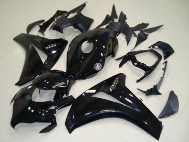 Erschwingliche Honda CBR1000RR Motorrad Verkleidung 2008-2011 - Glanzendes Schwarz