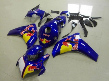 Erschwingliche Honda CBR1000RR Motorrad Verkleidung 2008-2011 - Blau Gelb Weiss Red Bull
