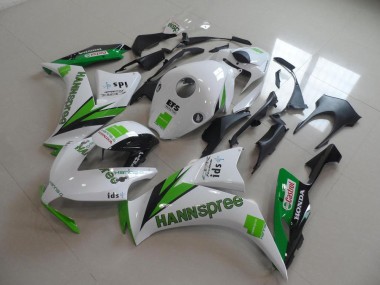Erschwingliche Honda CBR1000RR Motorrad Verkleidung 2012-2016 - Weiss Grun Glanzendes Schwarz Hannspree