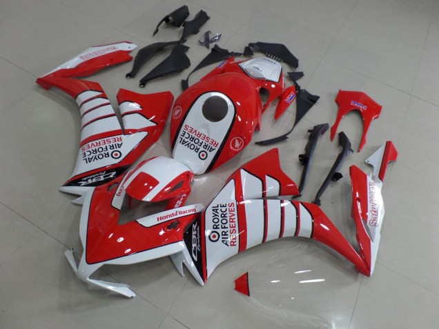 Erschwingliche Honda CBR1000RR Motorrad Verkleidung 2012-2016 - Weiss Rot Flugel