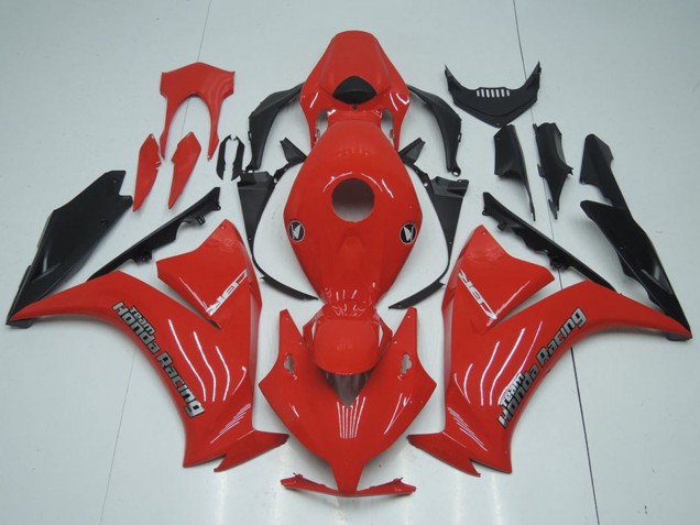 Erschwingliche Honda CBR1000RR Motorrad Verkleidung 2012-2016 - Rot Schwarz Grau Team Honda Rennen