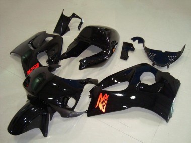 Erschwingliche Suzuki GSXR 600 Motorrad Verkleidung 1996-2000 - Glanzendes Schwarz