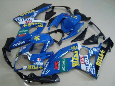 Erschwingliche Suzuki GSXR 1000 Motorrad Verkleidung 2005-2006 - Blau Gelb Rot Grun Schwarz Rizla