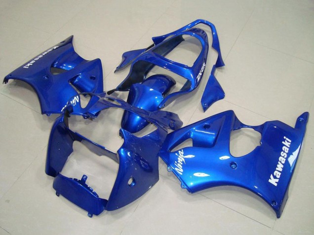 Erschwingliche Kawasaki ZX6R Motorrad Verkleidung 2000-2002 - Blau