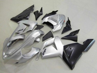 Erschwingliche Kawasaki ZX10R Motorrad Verkleidung 2004-2005 - Silber Schwarz Ninja
