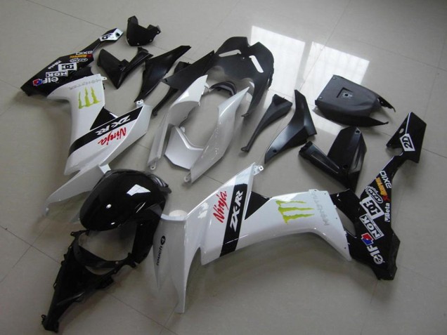 Erschwingliche Kawasaki ZX10R Motorrad Verkleidung 2008-2010 - Weiss Glanzendes Schwarz Rot Grun Monster