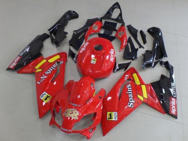 Erschwingliche Aprilia RS125 Motorrad Verkleidung 2006-2011 - Rot Schwarz Gelb