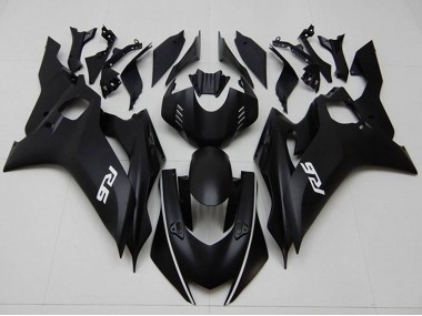 Erschwingliche Yamaha YZF R6 Motorrad Verkleidung 2017-2023 - Matt Schwarz