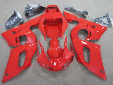 Erschwingliche Yamaha YZF R6 Motorrad Verkleidung 1998-2002 - Rot