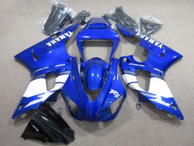 Erschwingliche Yamaha YZF R1 Motorrad Verkleidung 2009-2011 - Blau Weiss