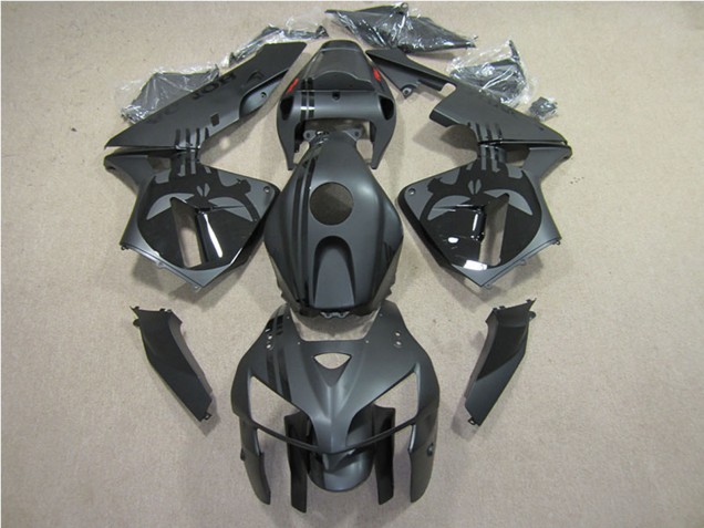 Erschwingliche Honda CBR600RR Motorrad Verkleidung Kit 2005-2006 - Matt Schwarz