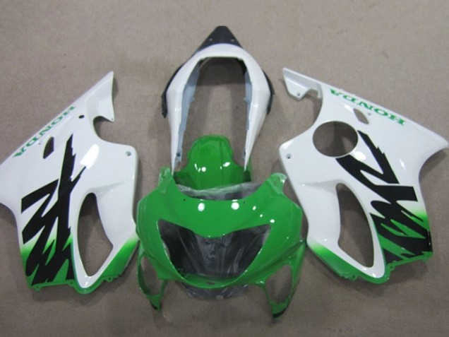 Erschwingliche Honda CBR600 F4 Motorrad Verkleidung 1999-2000 - Weiss Grun