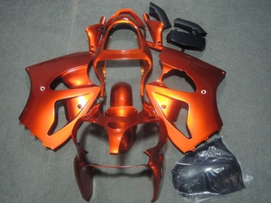 Erschwingliche Kawasaki ZX6R Motorrad Verkleidung 2000-2002 - Orange