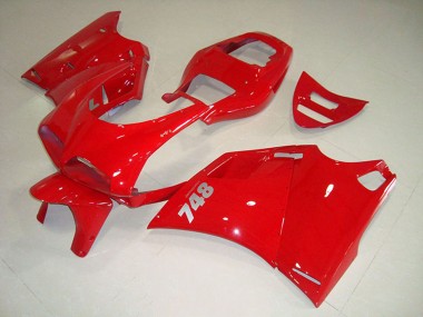 Erschwingliche Ducati 748 Motorrad Verkleidung 1993-2005 - Rot