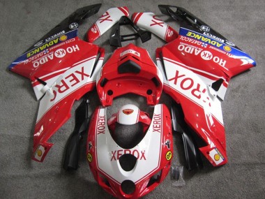 Erschwingliche Ducati 749 Motorrad Verkleidung 2005-2006 - Weiss Rot Blau Glanzendes Schwarz Xerox