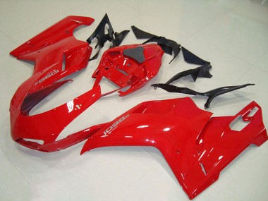 Erschwingliche Ducati 1098 Motorrad Verkleidung Kit 2007-2014 - Rot