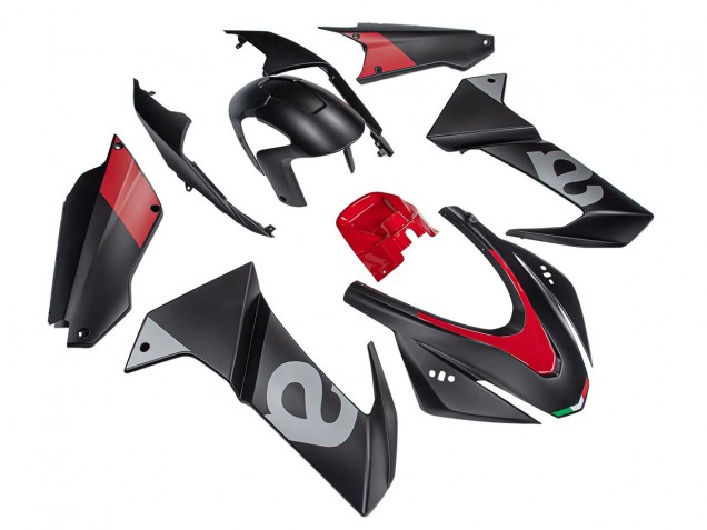 Erschwingliche Aprilia RS660 Motorrad Verkleidung 2020-2024 - Schwarz Rot