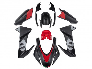 Erschwingliche Aprilia RS660 Motorrad Verkleidung 2020-2024 - Schwarz Rot