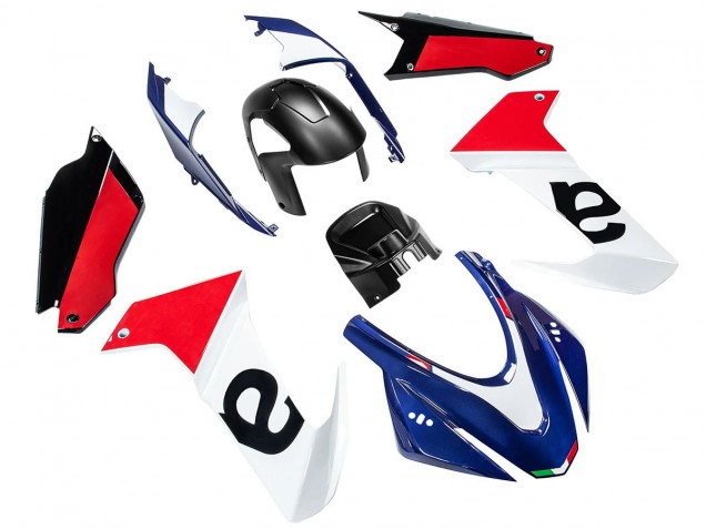 Erschwingliche Aprilia RS660 Motorrad Verkleidung 2020-2024 - Weiss Blau Rot
