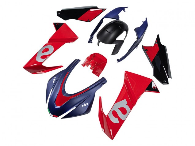 Erschwingliche Aprilia RS660 Motorrad Verkleidung 2020-2024 - Blau Rot