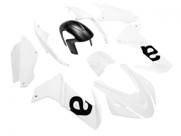 Erschwingliche Aprilia RS660 Motorrad Verkleidung 2020-2024 - Weiss