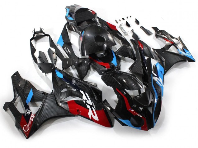 Erschwingliche BMW S1000RR Motorrad Verkleidung 2009-2014 - Carbonfaser