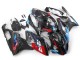 Erschwingliche BMW S1000RR Motorrad Verkleidung 2015-2016 - Blau Rot Carbonfaser