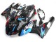 Erschwingliche BMW S1000RR Motorrad Verkleidung 2015-2016 - Blau Rot Carbonfaser
