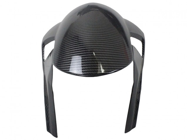 Erschwingliche BMW S1000RR Motorrad Verkleidung 2023-2024 - Blau Rot Carbonfaser