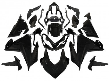 Erschwingliche Honda CBR500R Motorrad Verkleidung 2022-2023 - Glanzendes Schwarz