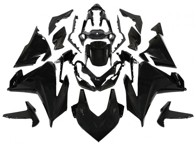 Erschwingliche Honda CBR500R Motorrad Verkleidung 2022-2023 - Glanzendes Schwarz