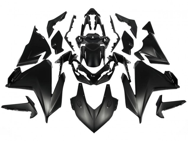 Erschwingliche Honda CBR500R Motorrad Verkleidung 2022-2023 - Matt Schwarz