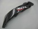 Erschwingliche Honda CBR600RR Motorrad Verkleidung 2007-2008 - Grau Glanzendes Schwarz mit Aufkleber
