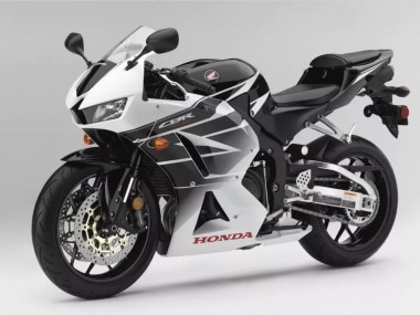 Erschwingliche Honda CBR600RR Motorrad Verkleidung 2013-2023 - Weiss Schwarz