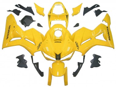 Erschwingliche Honda CBR600RR Motorrad Verkleidung 2013-2023 - Gelb