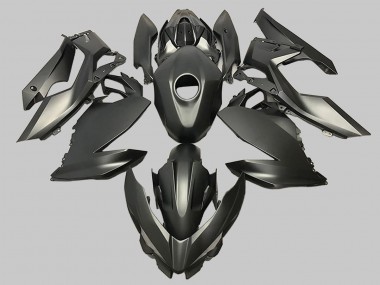 Erschwingliche Kawasaki EX400 Motorrad Verkleidung 2018-2024 - Matt Schwarz