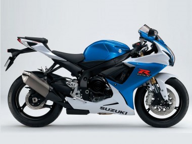 Erschwingliche Suzuki GSXR 600/750 Motorrad Verkleidung 2011-2024 - Weiss Blau Schwarz Rot