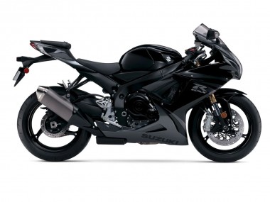 Erschwingliche Suzuki GSXR 600/750 Motorrad Verkleidung 2011-2024 - Glanzendes Schwarz
