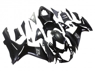 Erschwingliche Suzuki GSXR 600/750 Motorrad Verkleidung 2011-2024 - Matt Schwarz Glanzendes Schwarz