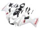 Erschwingliche Suzuki GSXR 600/750 Motorrad Verkleidung 2011-2024 - Weiss Glanzendes Schwarz Rot Aufkleber