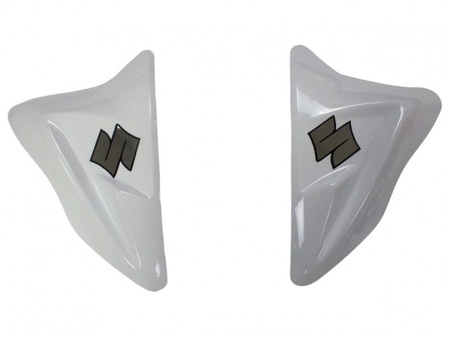 Erschwingliche Suzuki GSXR 600/750 Motorrad Verkleidung 2011-2024 - Weiss Glanzendes Schwarz Rot Aufkleber